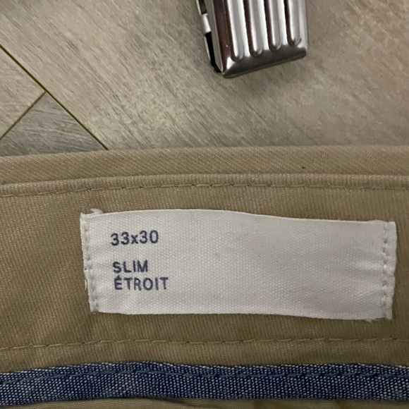 GAP, Men’s Chinos Pants, Tan, 33X30 Slim - Picture 7 of 10